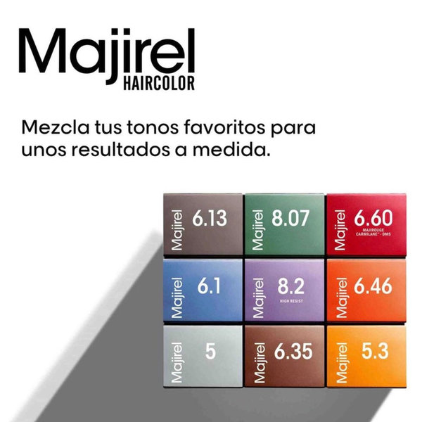 L'Oreal Tinte Majirel 6.1 Rubio Oscuro Ceniza 50ml Oxidante Incluido