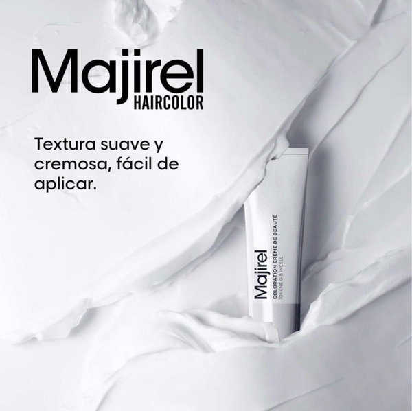 L'Oreal Tinte Majirel 8.34 Rubio Claro Dorado Cobrizo 50ml Oxidante Incluido