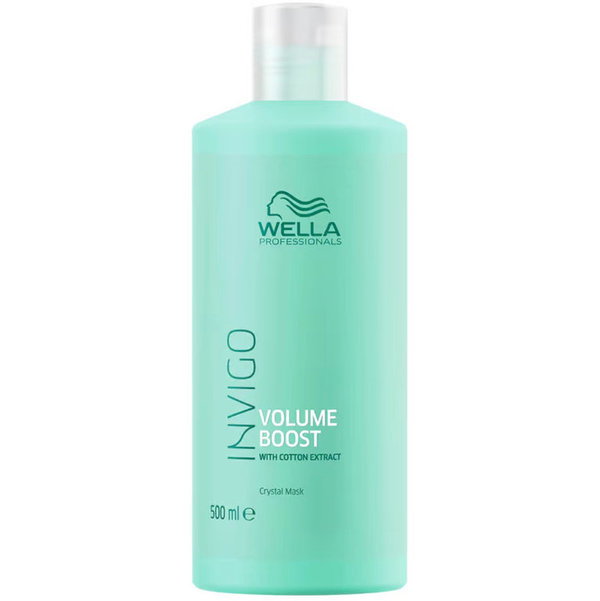 Wella Invigo Volume Boost Crystal Mask Tratamiento Cabello Fino 500ml