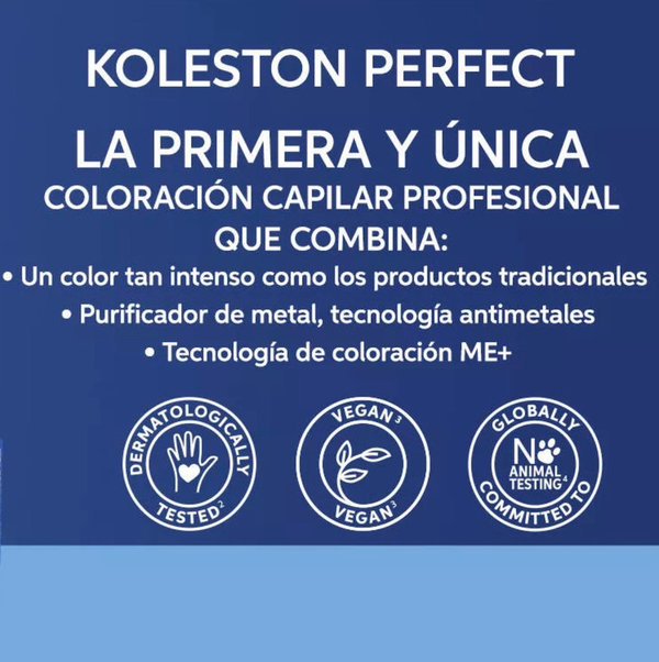 Wella Tinte Koleston Perfect Me+ 2/0 60ml Oxidante Incluido