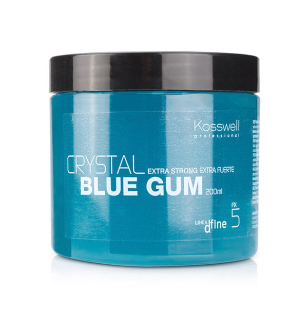 Kosswell Crystal Blue Gum Gel Fijador Extra Fuerte 200ml
