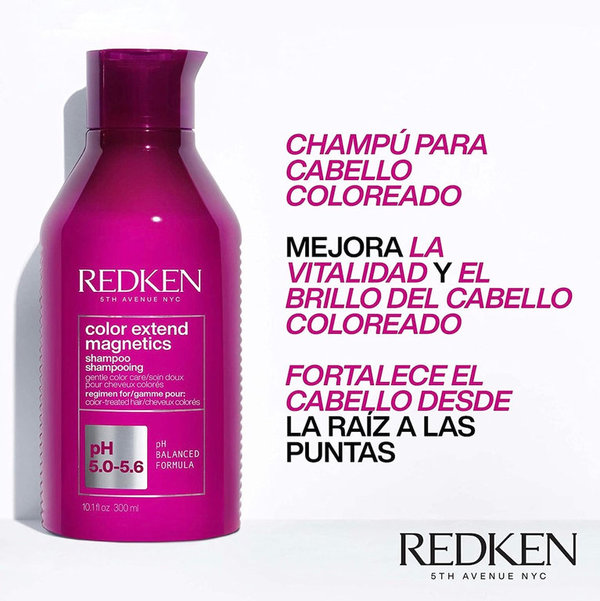 Redken Color Extend Magnetics Champú Cabello Coloreado 300ml