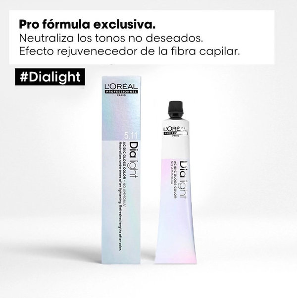 L’Oreal Tinte DiaLight 8.21 Milkshake Rubio Claro Irisado Ceniza 50ml