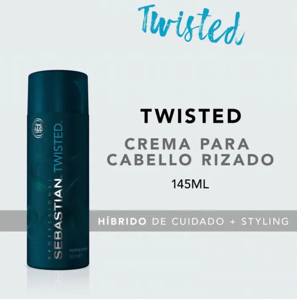 Sebastian Twisted Curl Magnifier Crema Cabello Rizado 145ml