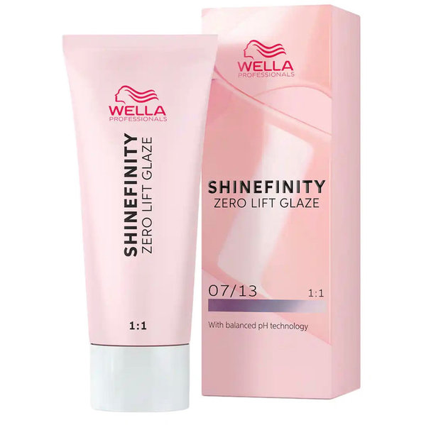 Wella Tinte Shinefinity 07/13 Toffee Cream 60ml Activador Incluido