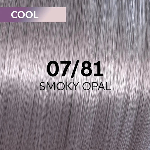 Wella Tinte Shinefinity 07/81 Smoky Opal 60ml Activador Incluido