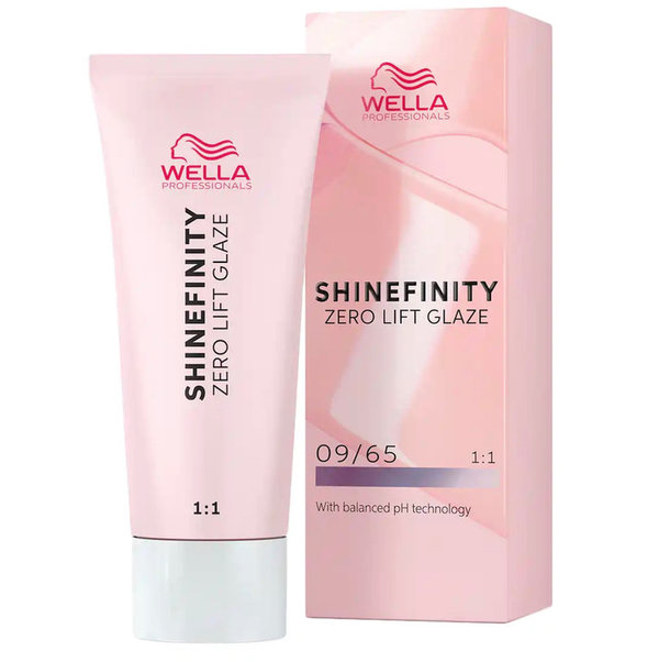 Wella Tinte Shinefinity 09/65 Pink Shimmer 60ml Activador Incluido