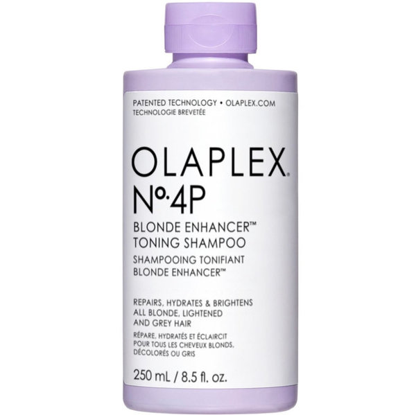 Olaplex Nº4P Blonde Enhancer Toning Champú Reparador Cabello Rubio 250ml