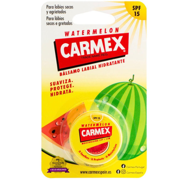 Carmex Bálsamo Labial Hidratante Sandía SPF 15 7,5gr